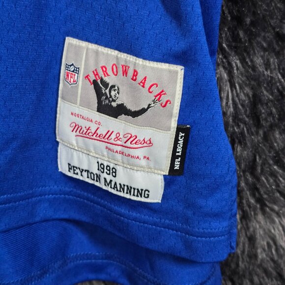 Mitchell & Ness Peyton Manning Indianapolis Colts Throwback Jersey 52 XXL - Picture 5 of 10